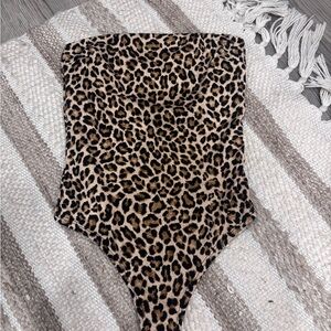 Gaze Leopard Print Women’s Bodysuit